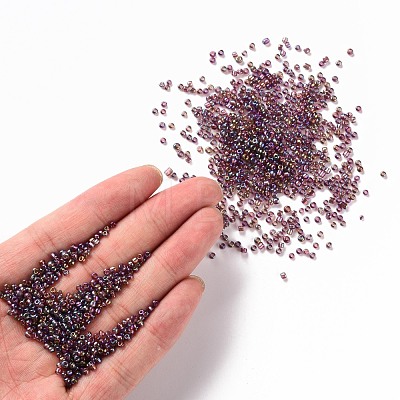 12/0 Round Glass Seed Beads SEED-US0003-2mm-176-1