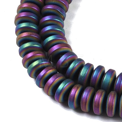 Electroplated Synthetic Non-magnetic Hematite Beads Strands G-E618-08E-1