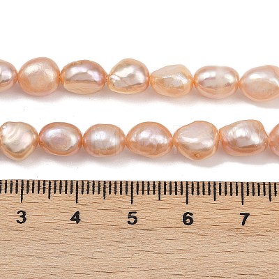 Natural Cultured Freshwater Pearl Beads Strands PEAR-P064-20J-05F-1