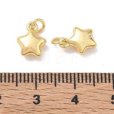 Brass Charms KK-E797-02C-G-1