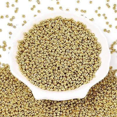 8/0 Grade A Round Glass Seed Beads X-SEED-N002-C-0561-1