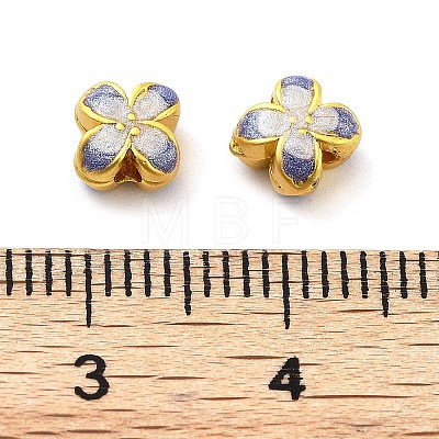 Brass Enamel Beads KK-S393-02-1