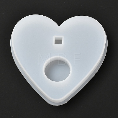 Heart DIY Candle Silicone Molds Making DIY-F065-15-1
