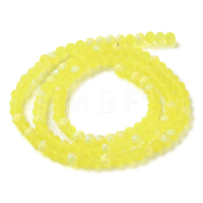 Transparent Glass Beads Strands EGLA-A044-T6mm-MB29-1