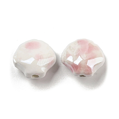 Shell Shape Handmade Porcelain Beads X1-PORC-E022-01A-1