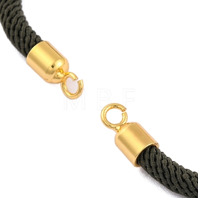 Nylon Cords Bracelet Makings Fit for Connector Charms AJEW-P116-02G-27-1