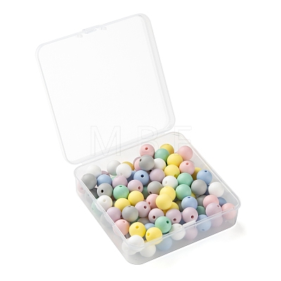 7 Colors Food Grade Eco-Friendly Silicone Beads SIL-LS0001-02B-1