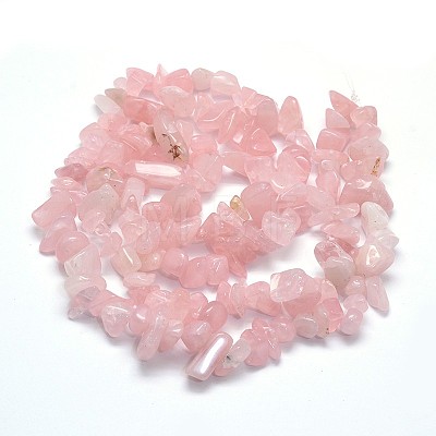 Natural Rose Quartz Beads Strands LS-G-O049-B-60-1