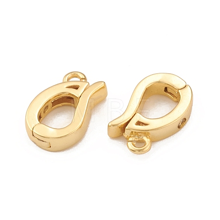 Rack Plating Brass Cubic Zirconia Enhancer Shortener Bails ZIRC-L098-049G-1