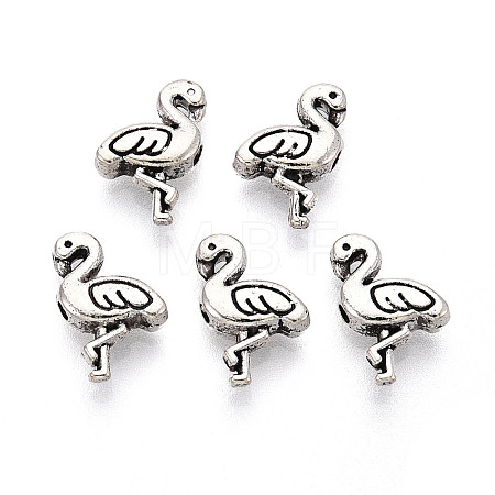 Tibetan Style Alloy Beads TIBEB-T004-07AS-1