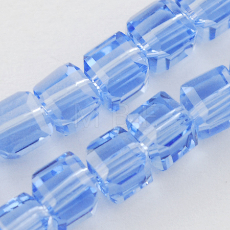 Glass Bead Strands GLAA-R041-6x6mm-30-1