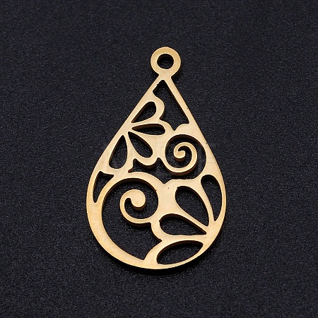 201 Stainless Steel Pendants STAS-S105-JN896-2-1