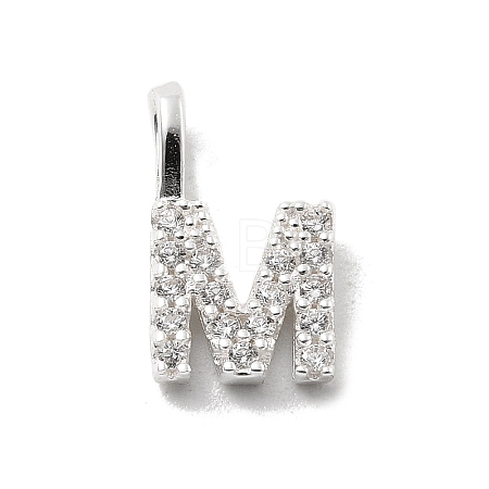 925 Sterling Silver with Cubic Zirconia Charms STER-Q004-01M-S-1