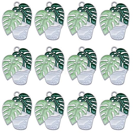20Pcs Alloy Enamel Pendants FIND-SC0005-98-1