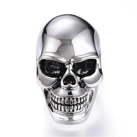 304 Stainless Steel Finger Rings RJEW-G075-01P-M-1