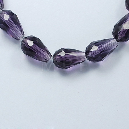 Glass Beads Strands X-GLAA-R024-11x8mm-2-1