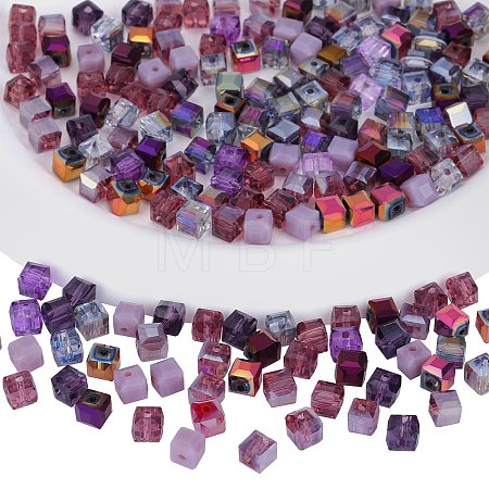 2 Bags Imitation Artificial Crystal Glass Beads GLAA-SZ0001-95C-08-1