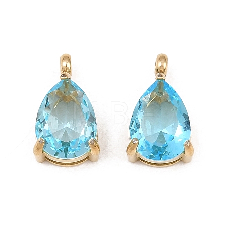 304 Stainless Steel Pendants STAS-L022-058G-11-1