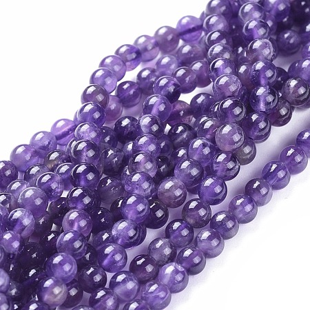 Natural Amethyst Beads Strands G-I256-02C-1