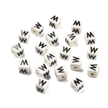 20Pcs Porcelain Beads PORC-FS0001-08W-1