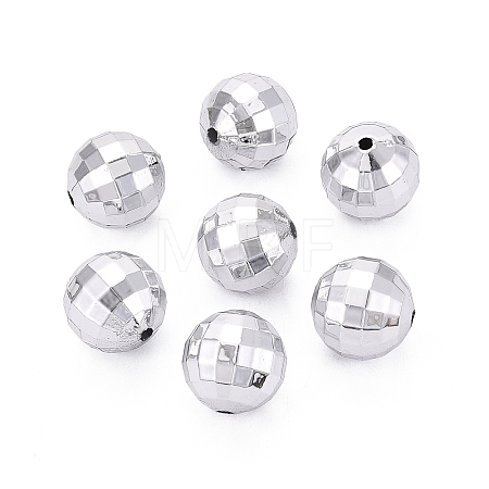 Plating Acrylic Beads PACR-TAC0005-04A-1