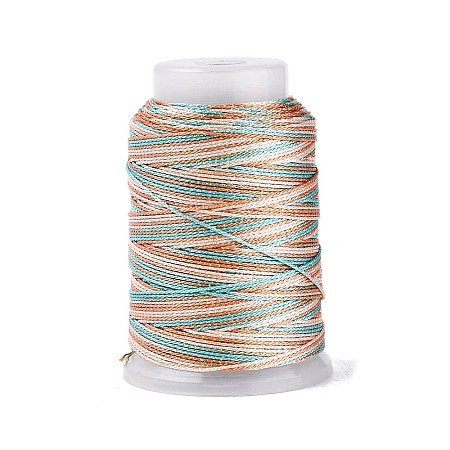 5 Rolls 9-Ply Braided Nylon Strings with Metallic Thread OCOR-Q062-01F-1