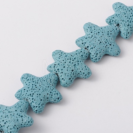 Natural Lava Rock Beads Strands LS-G915-8-1