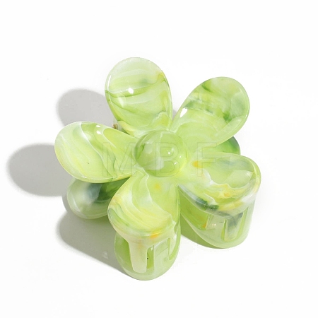 Gradient Color Plastic Claw Hair Clips PW-WGBEE53-04-1