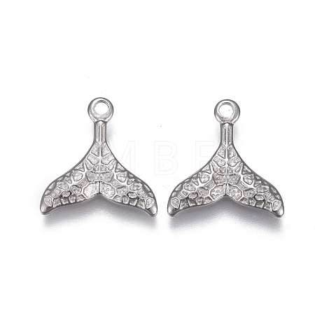 Tarnish Resistant 304 Stainless Steel Pendants STAS-F207-05P-A-1