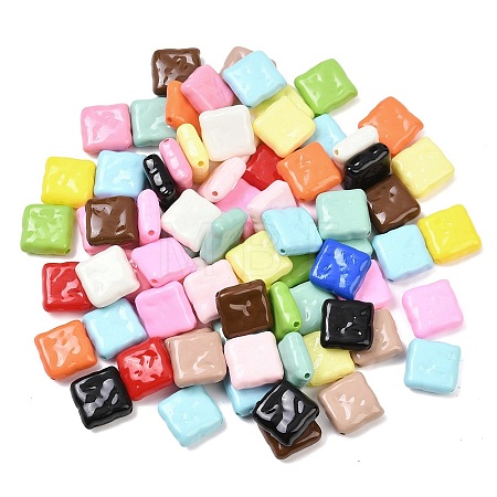 Opaque Acrylic Beads MACR-C039-03-1