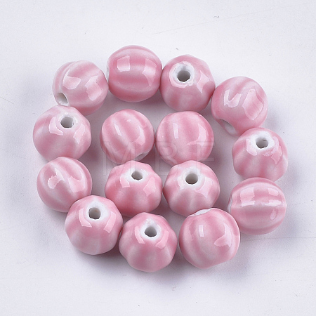 Handmade Porcelain Beads PORC-S498-25B-1