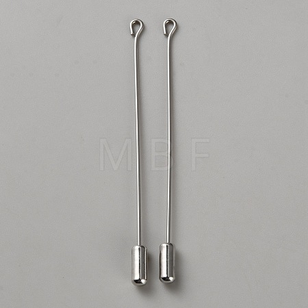 Stainless Steel Stick Lapel Pins LS-FIND-WH0111-616-1