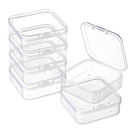 Square Plastic Bead Storage Containers CON-FS0001-07A-1