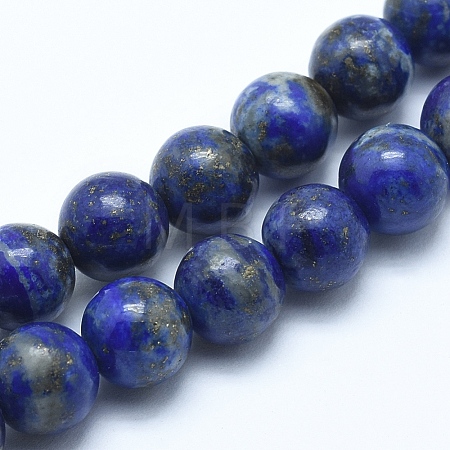 Natural Lapis Lazuli Beads Strands G-E483-17-5mm-1