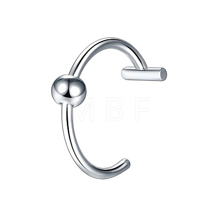 Anti-Tarnish 304 Stainless Steel 20 Gauge Fake Lip Rings Piercing Jewelry WGC994D-03-1