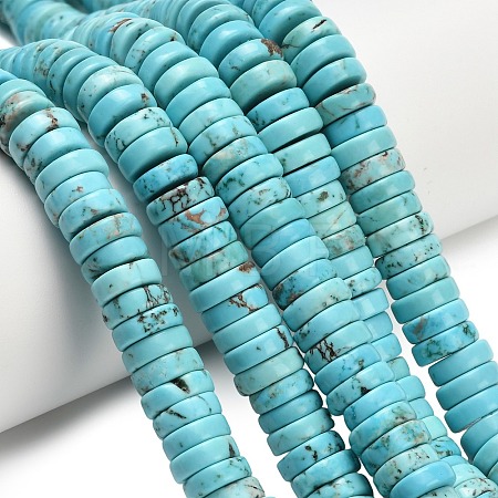 Natural Howlite Beads Strands G-L642-E01-10mm-1