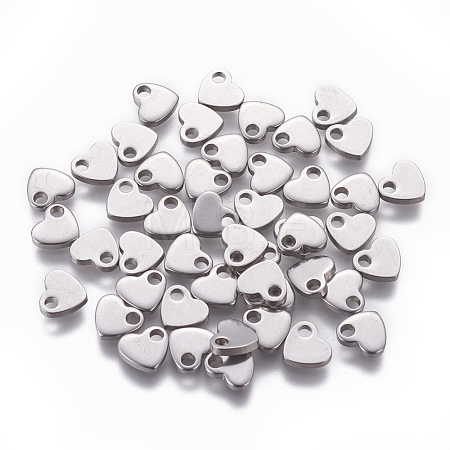 Tarnish Resistant 201 Stainless Steel Charms STAS-L234-045B-1