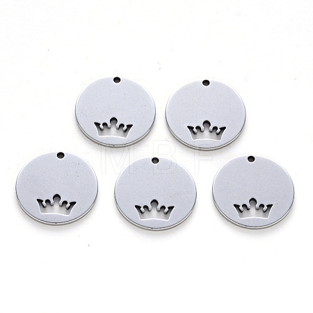 Non-Tarnish 201 Stainless Steel Charms STAS-N092-11-1