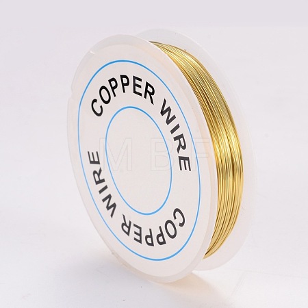 Round Copper Jewelry Wire X-CWIR-CW0.5mm-07-1