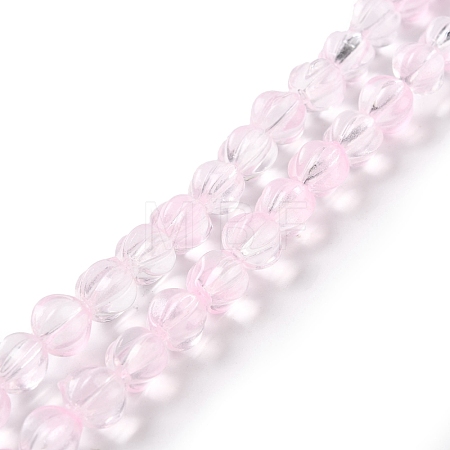 Transparent Glass Beads Strands GLAA-F114-02A-02-1