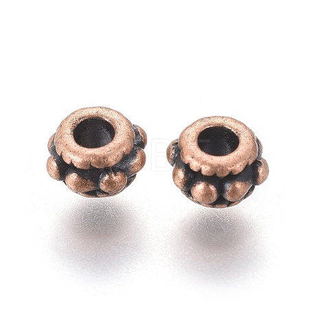 Tibetan Style Spacer Beads RLF11362Y-NF-1