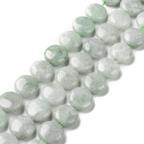 Natural Myanmar Jade/Burmese Jade Beads Strands G-C238-12B-1