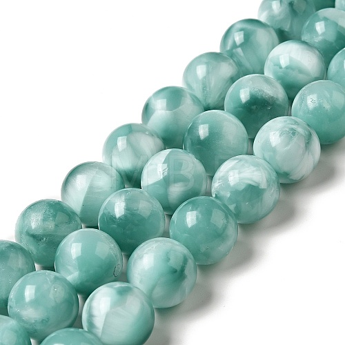Natural Glass Beads Strands G-I247-31G-1