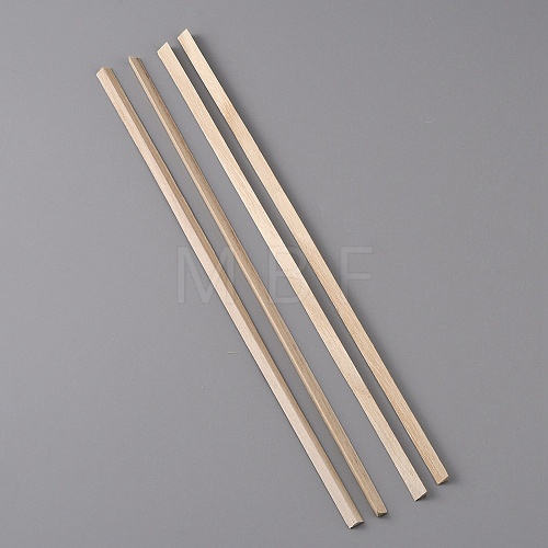 Triangle Wood Sticks DIY-WH0304-546A-1