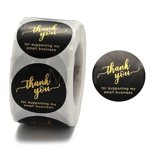1.5 Inch Thank You Stickers X-DIY-P005-C05-1