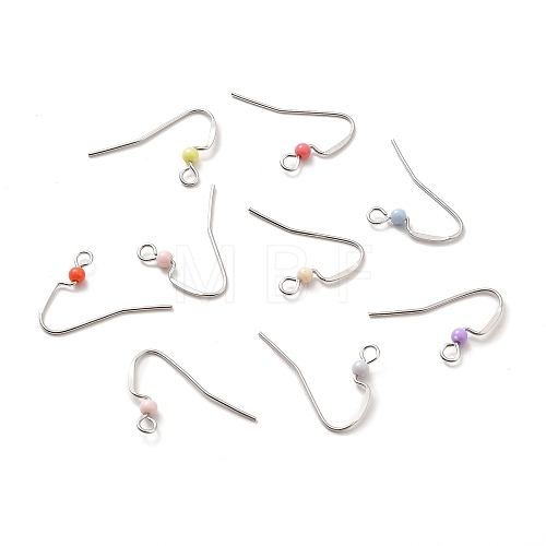 Tarnish Resistant 316 Surgical Stainless Steel Earring Hooks STAS-E044-02P-1