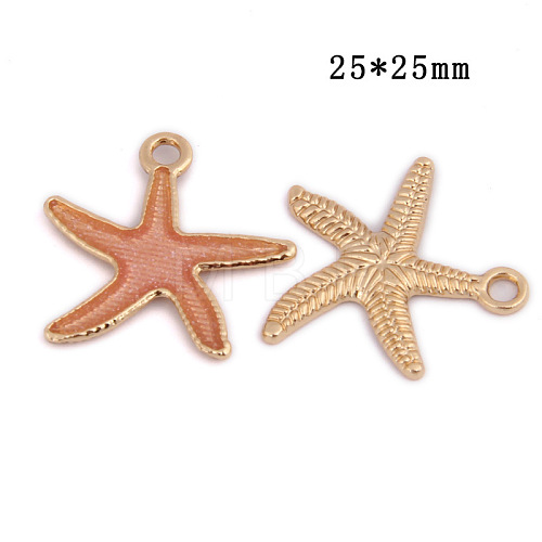 Alloy Enamel Pendants ENAM-TAC0001-36LG-02-1