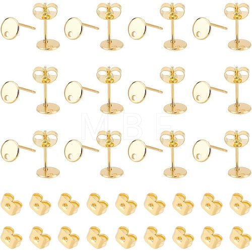 Unicraftale 304 Stainless Steel Stud Earring Findings STAS-UN0019-05P-1