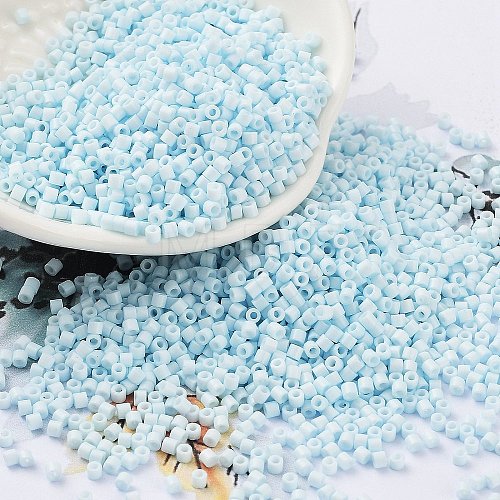 Baking Paint Glass Seed Beads SEED-S042-05B-64-1