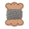 Tarnish Resistant 304 Stainless Steel Cable Chains CHS-K004-13P-0.4mm-3